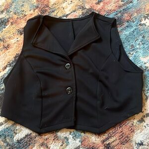 Trendy black vest size large